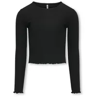 KIDS ONLY Longsleeve in schwarz, - 134/140