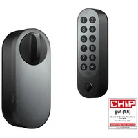 Aqara U200 Smartes Türschloss, Apple Home Key, schwarz