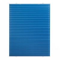 Lichtblick Plissee, Haftfix, 65x130 cm blau