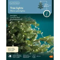 Lumineo Lichterkette TREE LIGHTS 672 LED 2,1 m warm
