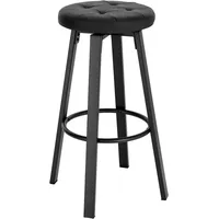 Woltu Barhocker mit drehbarem Sitz - 35,5 cm, gepolsterer