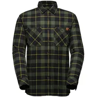 Mammut Alvra Langarmhemd - Black / Dark Marsh XL