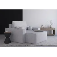 E-meubles - Elegante und bequeme Chaiselongue aus Bouclé für