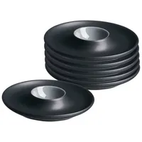 Ritzenhoff & Breker Jasper Eierteller 6er Set schwarz