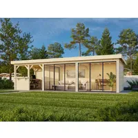 Palmako Gartenhaus Lenna 8,76 x 3 m Transparent