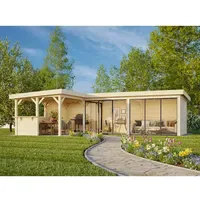 Palmako Gartenhaus Lenna 8,76 x 5,88 m Naturbelassen