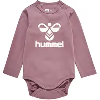 Hummel Hmlflips langarm Baby-Body 8719 - twilight mauve 92