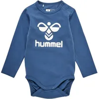 Hummel Hmlflips langarm Baby-Body 7050 - bering sea 56