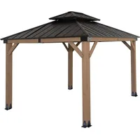Hti-Living HTI-Living, Pavillon, Terrassenüberdachung 308 x 308 cm Jorin
