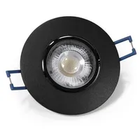 McShine LED-Einbaustrahler EL-313 4,5W, 450Lumen, 3000K, warmweiß, Ø90x25mm