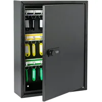 HMF 13642-02 Schlüsselschrank mit Zahlencode, Schlüsselkasten groß, 42 Haken,