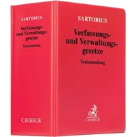 Beck Juristischer Verlag Sartorius 1 Verfassungs- und Verwaltungsgesetze, Grundwerk