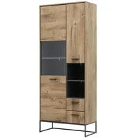Uno Vitrine New York ¦ holzfarben ¦ Maße (cm):