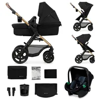 Kinderkraft MOOV 2 3in1 Pure Black, Kinderwagen 3 in