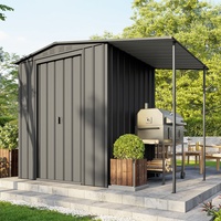 Globel Gerätehaus "Gartenmanager Dream 65, anthrazit inkl. Schleppdach