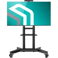ONKRON TV-Ständer 32-75 Zoll 172 cm Schwarz Stahl