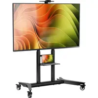 ONKRON TS1871-B TV-Ständer 55-90 Zoll 90 cm Schwarz Stahl