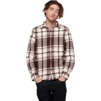 Black Diamond Project Heavy Flannel Langarmhemd - Burgundy /