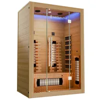Artsauna Infrarotkabine Kiruna130 Premium Dual Technologie - Vollspektrumstrahler &