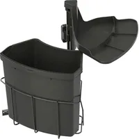 Kuekom Abfallcenter Nr. 1 Schwenkeimer Junior 18 Liter anthrazit
