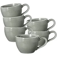 SELTMANN WEIDEN Beat Color Glaze Espressotassen Grau, Keramik, Kaffee