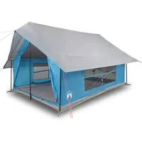 VidaXL Campingzelt 5 Personen Blau Wasserdicht