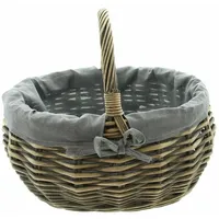 Frank Flechtwaren Einkaufskorb Shabby-Charme
