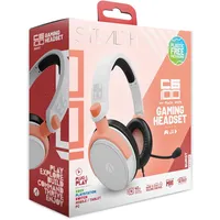 Stealth Gaming C6-100 Gaming Headset - Pastell (Peach/White)