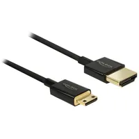 DeLock Slim Premium - HDMI-Kabel mit Ethernet