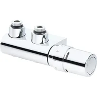 Danfoss 013G4279 Handtuchhalter mitZentralheizung - Silber