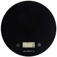 Intirilife Küchenwaage Lebensmittelwaage LCD Display in Schwarz - Gr.: