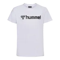 Hummel Unisex Kinder Hmlmover Cotton S/S Kids T-Shirt, Weiß,