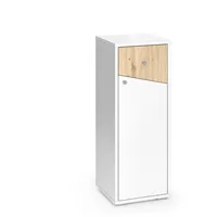 Vicco Midischrank Irida Weiß/Artisan 30 x 81 cm