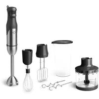 Springlane Edelstahl Stabmixer Set Sam 800 W, Pürierstab inkl.