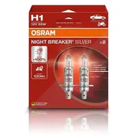Osram Night Breaker Silver H1 55 W 2 St.
