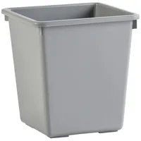 Proregal Viereckiger kegelförmiger Papierkorb | 27 Liter, HxBxT 36x34x34xm