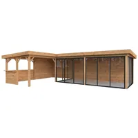 Palmako Carport/Pavillon Connect Lenna 33,2 m2 Set 421 Slide
