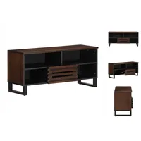 VidaXL TV-Schrank Braun 100x34x46 cm Massivholz Mango