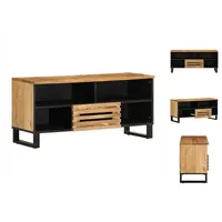VidaXL TV-Schrank 100x34x46 cm Raues Massives Mangoholz
