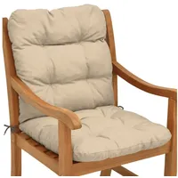 Beautissu Flair NL Niederlehner Auflage 100x50x8cm Natur