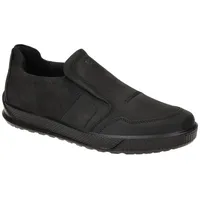 ECCO Leder-Slipper in Schwarz 40