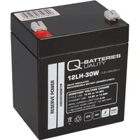 Q-Batteries 12LH-30W 12V 5Ah Blei-Vlies-Akku AGM VRLA Hochstrom USV