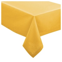 Atmosphera - Tischdecke chambray - Baumwolle, Gelb