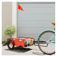 VidaXL Fahrradlastenanhänger orange 2023