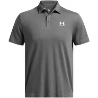 Under Armour Icon Poloshirt Herren 025 castlerock light heather/white