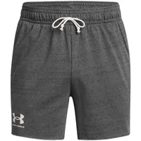 Under Armour Rival Terry Freizeitshorts Herren 025 castlerock/onyx white