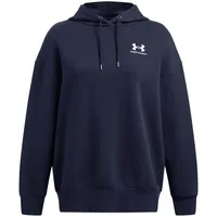 Under Armour Essential OverSized Fleece Hoodie Damen 410 midnight