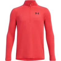 Under Armour Tech 2.0 1/2 Zip racer red black