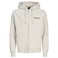 JACK & JONES Vesterbro Reißverschlusspullover Moonbeam S