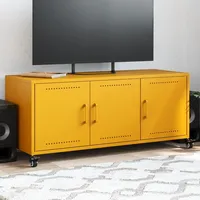 VidaXL TV-Schrank Senfgelb 100,5x39x43,5 cm Stahl